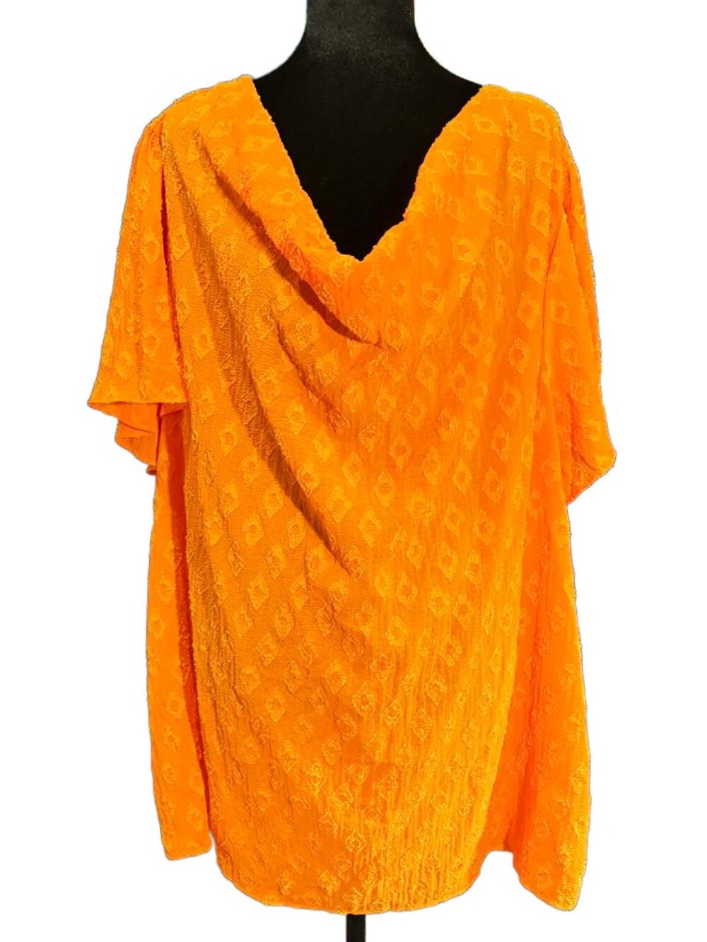 Cato Flutter Sleeve Cowl Neck Blouse